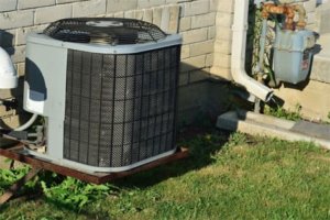 The outdoor unit of an air conditioning system
